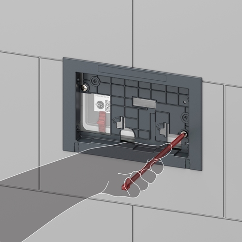 Jak łatwo zamontować przycisk spłukujący do WC?